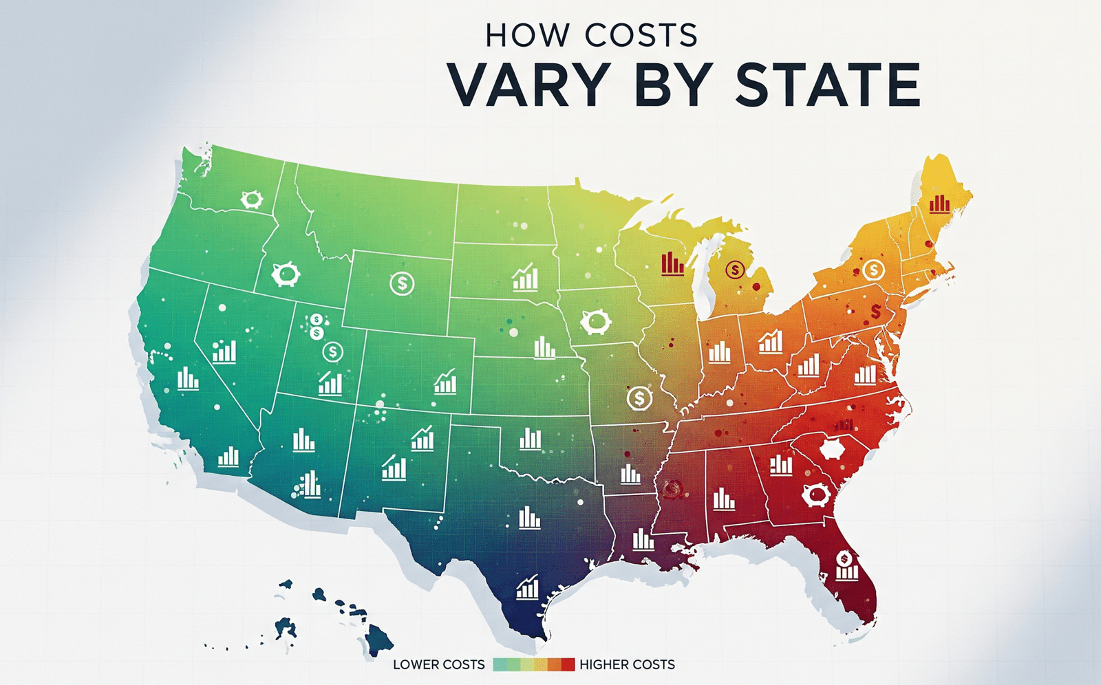 How costs vary by state for Montana LLC Car Insurance
